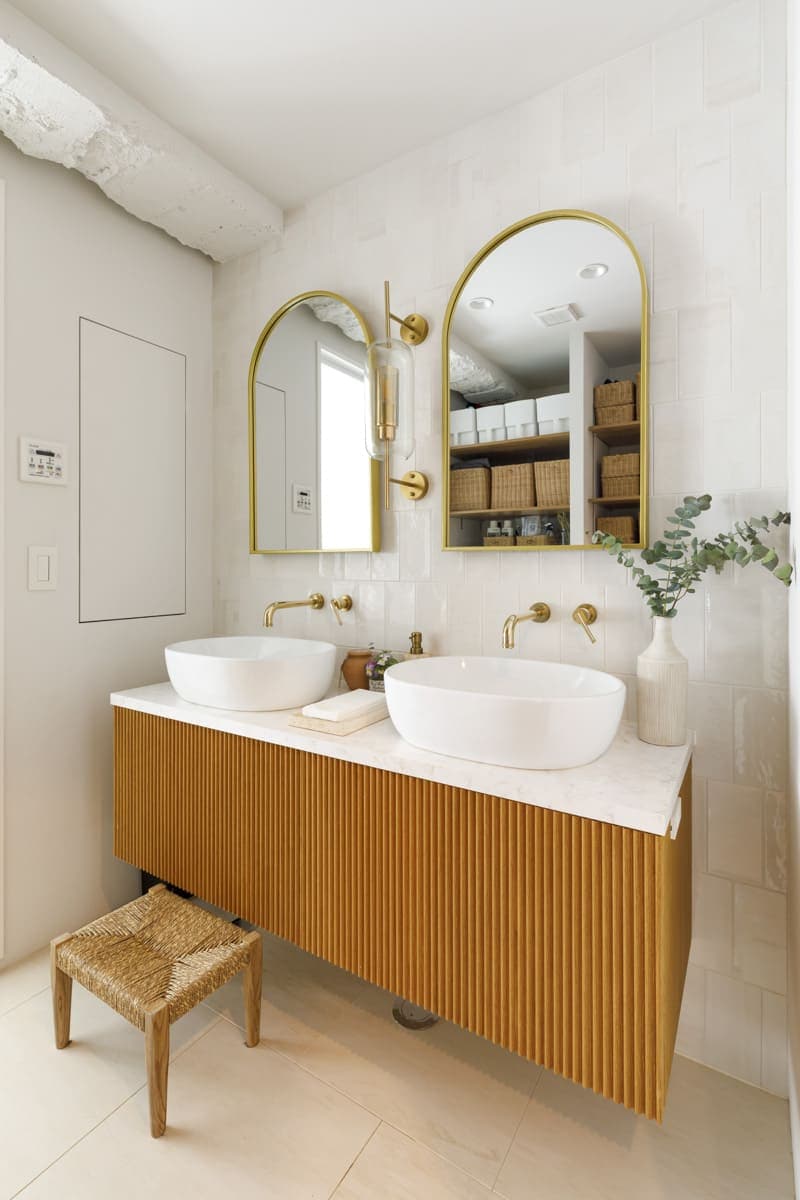 中古マンションのリノベーション後のCalm + Easy