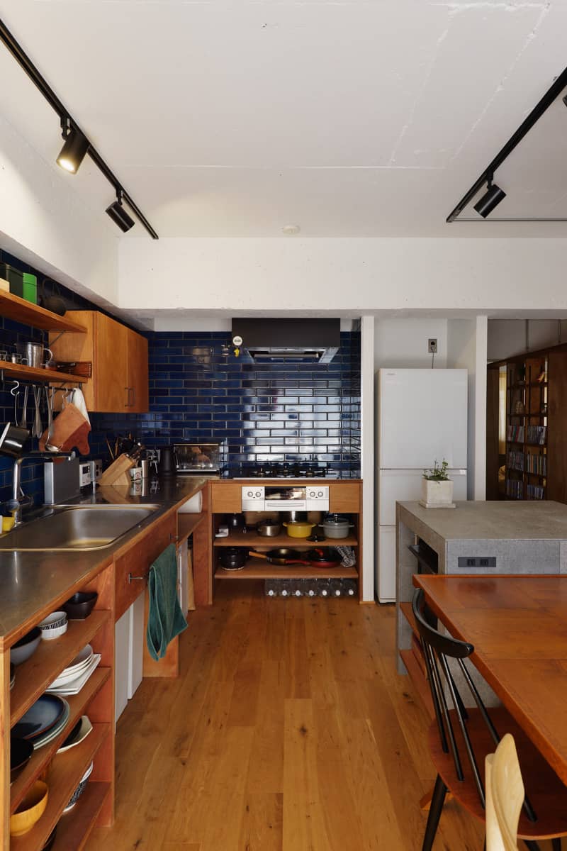 中古マンションのリノベーション後のこの先もつづく日常に根ざした家